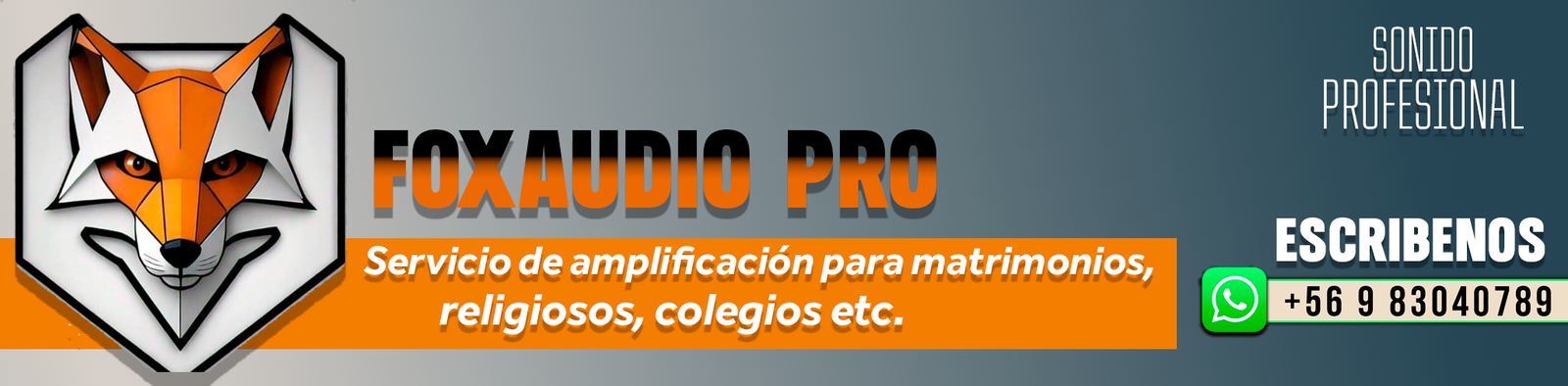 BANNER PUBLICIDAD AUDIO FOX C NUMERO